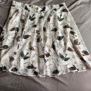 Dove printed old navy high waisted mini skirt